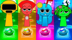 Coffin Dance Спрунки 93 уровень - Мультики про Спрунке | МУЛЬТФИЛЬМЫ SPRUNKI в Tiles Hop