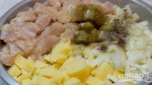 Курник на кефире