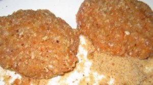 Котлеты с овсяными хлопьями