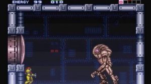 Super Metriod. 02. Босс Голем 1