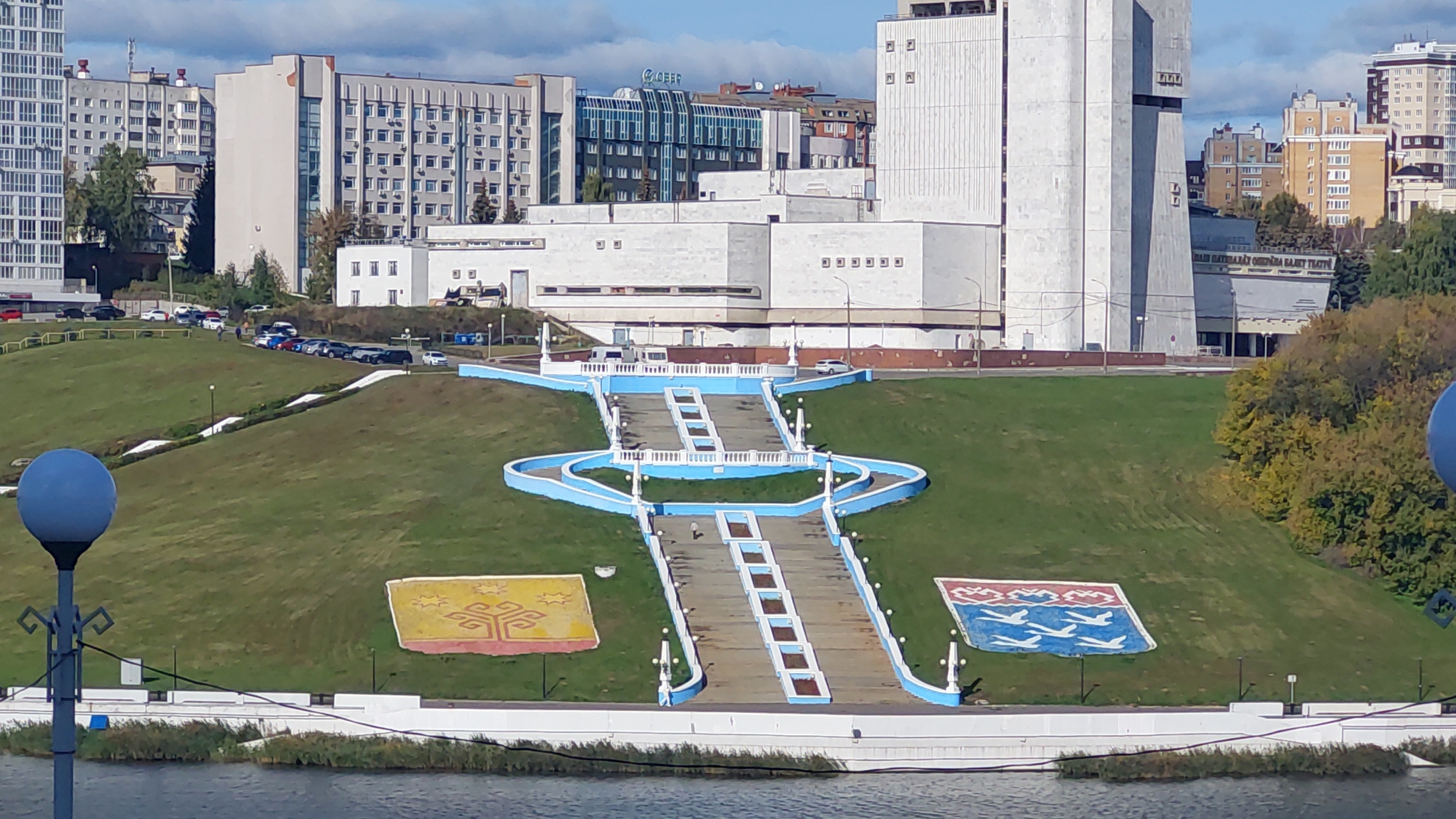 Чебоксары. Театральная лестница