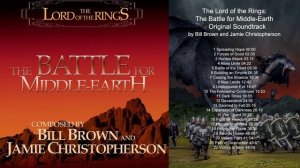 The Lord of the Rings: The Battle for Middle-Earth Original Soundtrack