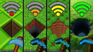 Добыча ресурсов с помощью другого Wi-Fi в Майнкрафте