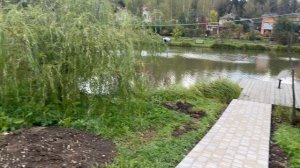 Забор сетка рабица на столбах металл