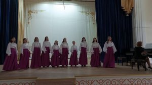 " Улица мира", Малый состав старшего хора "Детской школы искусств №1" город Якутск