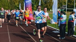 В Железногорске прошел полумарафон