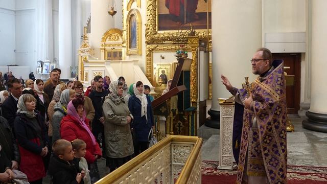 Слово на Воздвижение Креста Господня смотреть онлайн