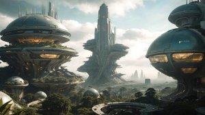 futuristic city ambience TITUS-PRIME for gaming and relaxing