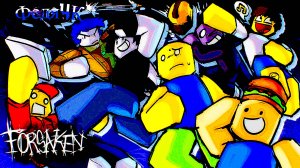 ФОРСАКЕН роблокс с Федей4К (Показывает как играть)