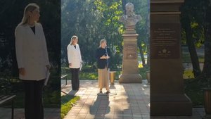 Открытие памятника основателю курорта Горячего ключа.