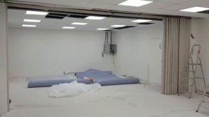 МЯГКАЯ перегородка из кожзама на пантографе