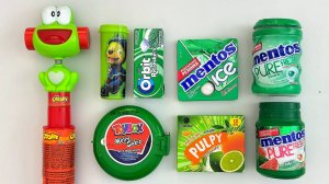 💚 Зелёный Toybox Сюрприз | Жвачки Щенячий Патруль & Любимые Сладости | АСМР