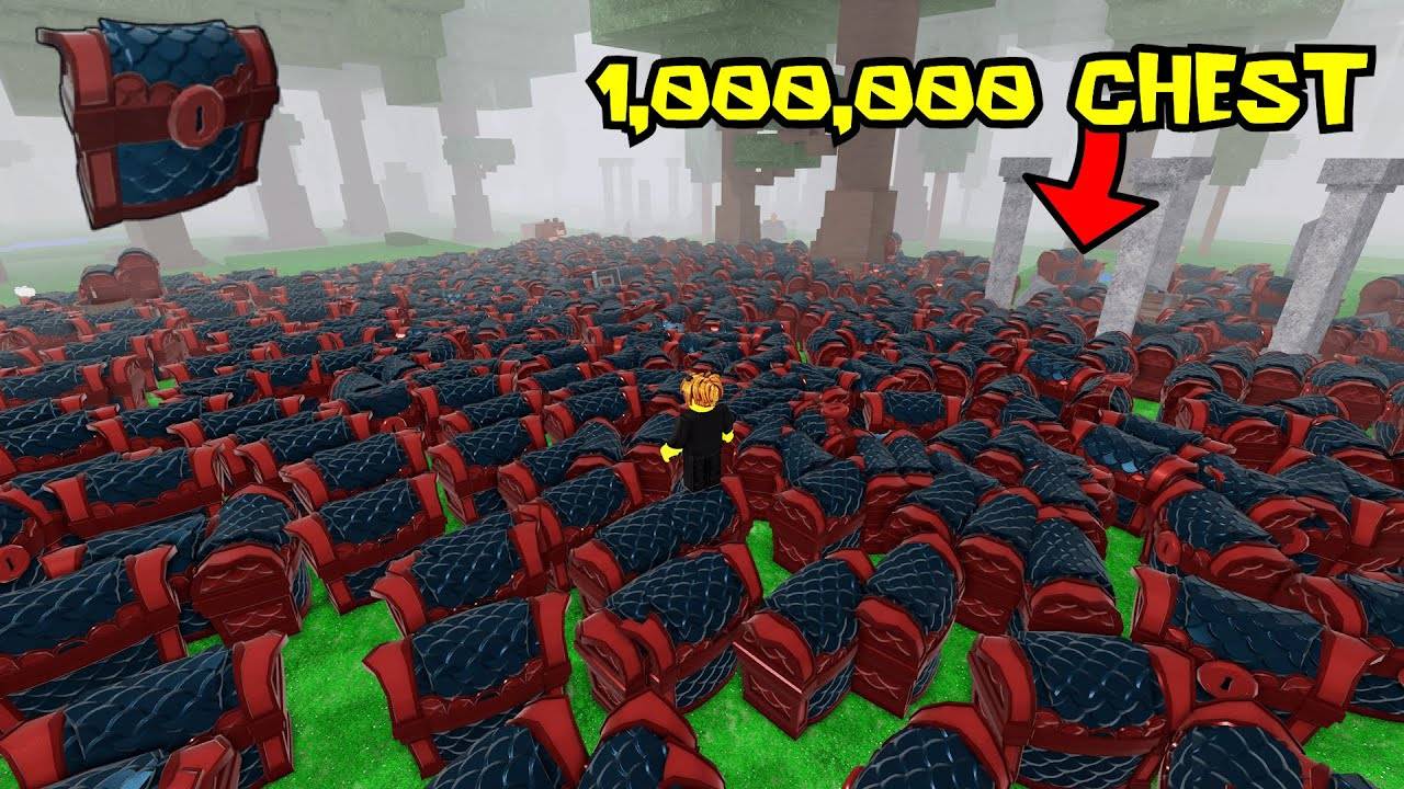 99 ночей в лесу, но я нашел сундук с 1 000 000 рубинов.