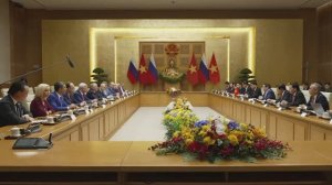 Вячеслав Володин встреча с Премьер-министром Республики Фам Минь Тинем, Ханой, 29 сентября 2025