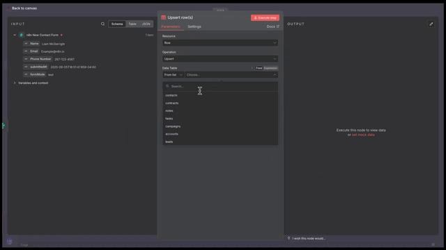 Храните данные непосредственно в n8n [демонстрация таблиц данных]