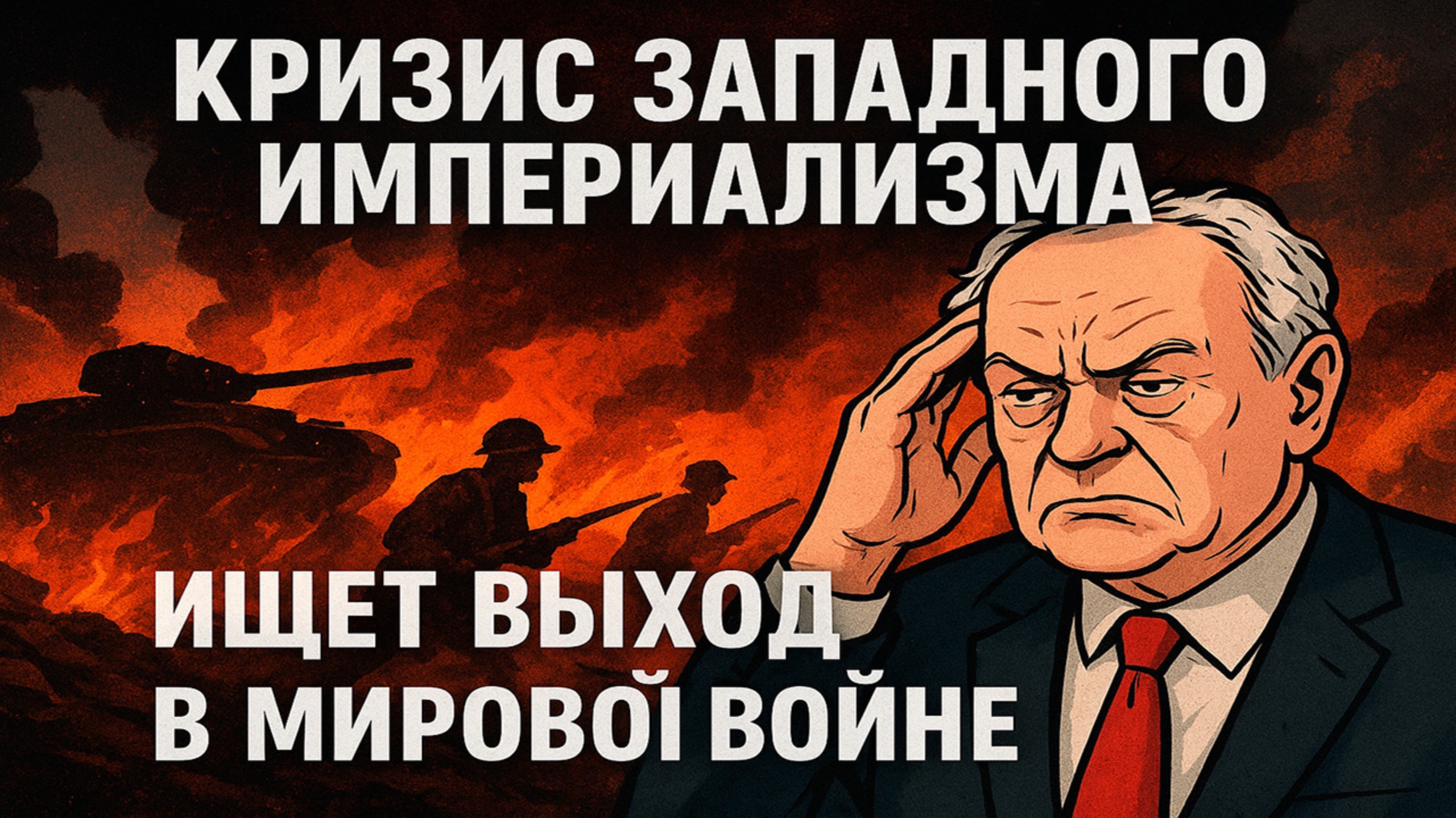 Кризис западного империализма ищет выход в мировой войне