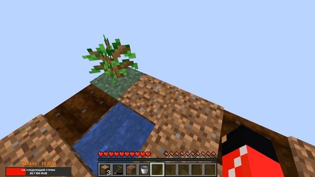 SkyBlock - это карта выживания, где игрокам предлагается жить и строить на плавучем острове. (2)