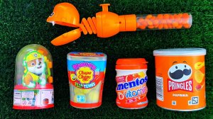 🧡 Toybox Сюрпризы и Щенячий Патруль | Оранжевые Сладости | АСМР Видео