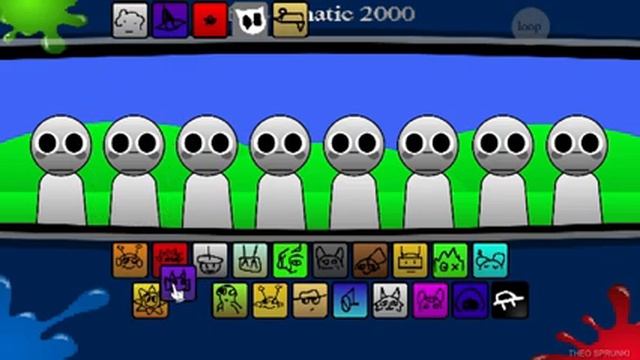 Sprunki 1996 new updater v2  Remake version смотреть онлайн