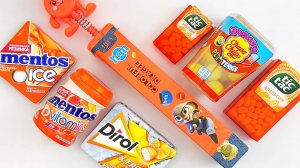 🧡 Оранжевый Toybox Сюрприз | Mentos & Весёлые Сладости | АСМР Распаковка