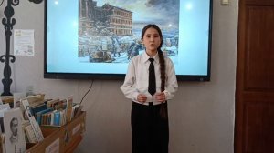 Областной конкурс песен и стихов «Тыл – это тихий Герой», Жаматова Асель.