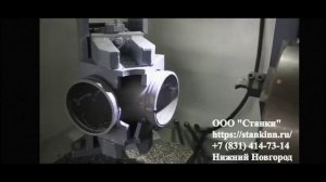 Станок ЧПУ для снятия фасок на отводах и трубах DN80-DN900