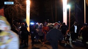 Полторы сотни ленчан присоединились к «Ночному забегу» по городскому парку