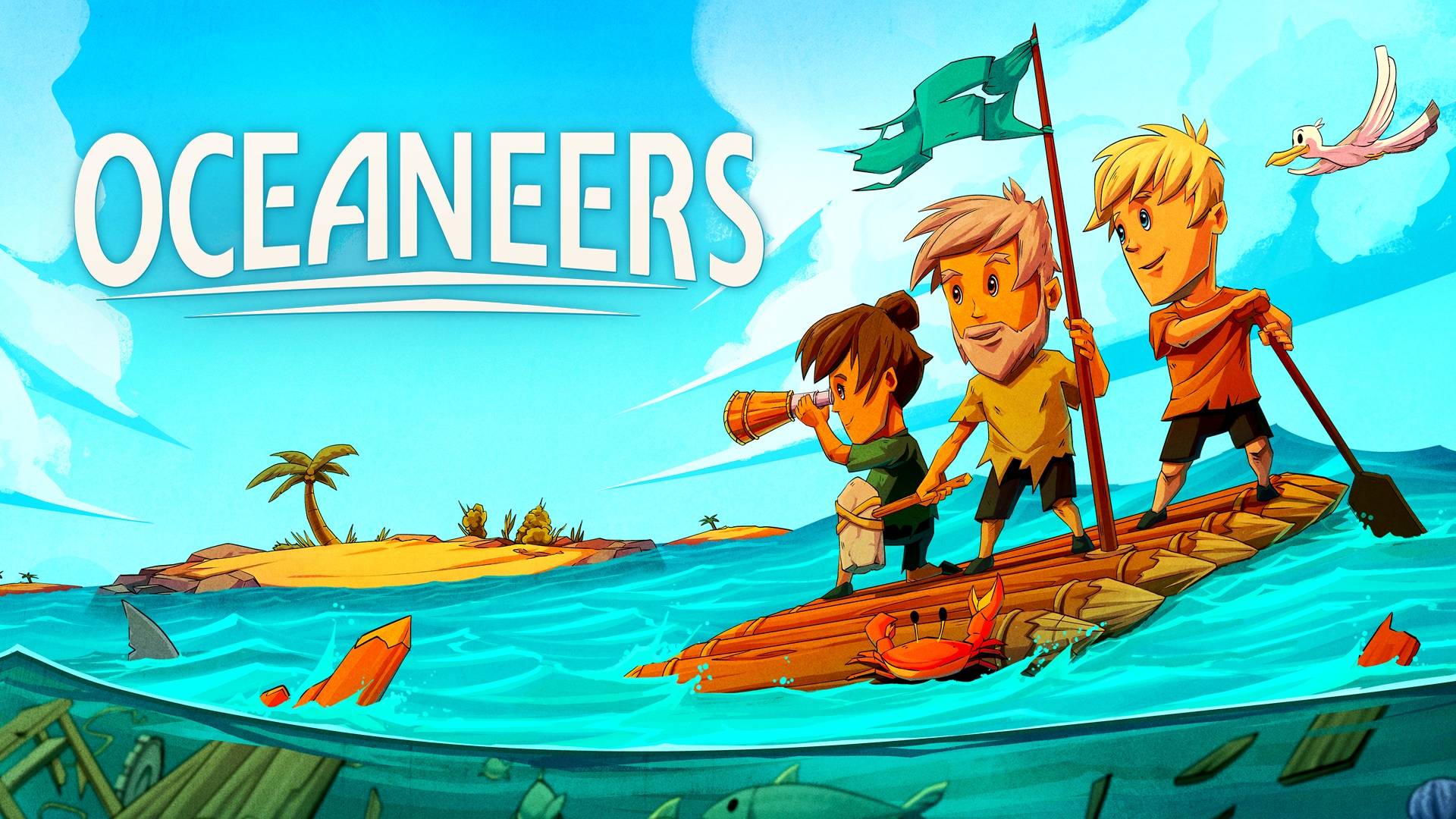 #1 Я основал колонию колонию на ЗАГАДОЧНОМ острове! Демо Oceaneers