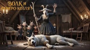 Волк и семеро Козлят (AI Music)  Авторская песня