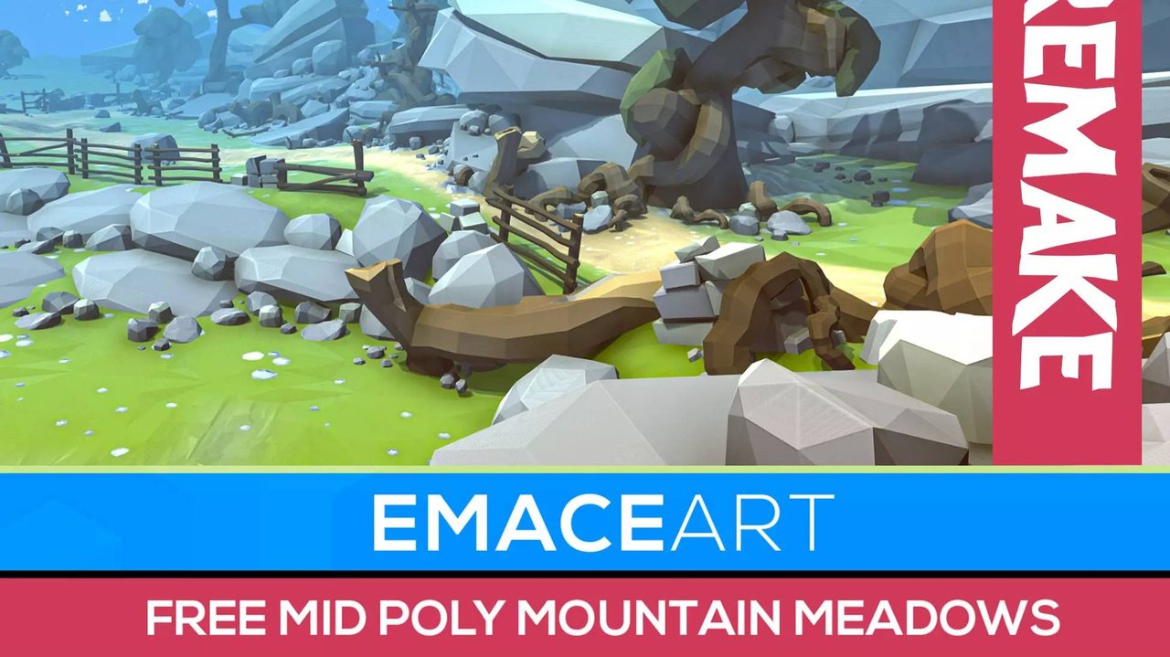 Asset Unity - Remake - Stylized Meadows Mega Art Pack