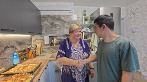 Что со мной случилось во время болезни? Булочки- розочки с яблочным повидлом.