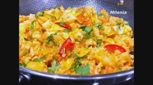 ТУШЕНАЯ КАПУСТА , как приготовить вкусный ужин.