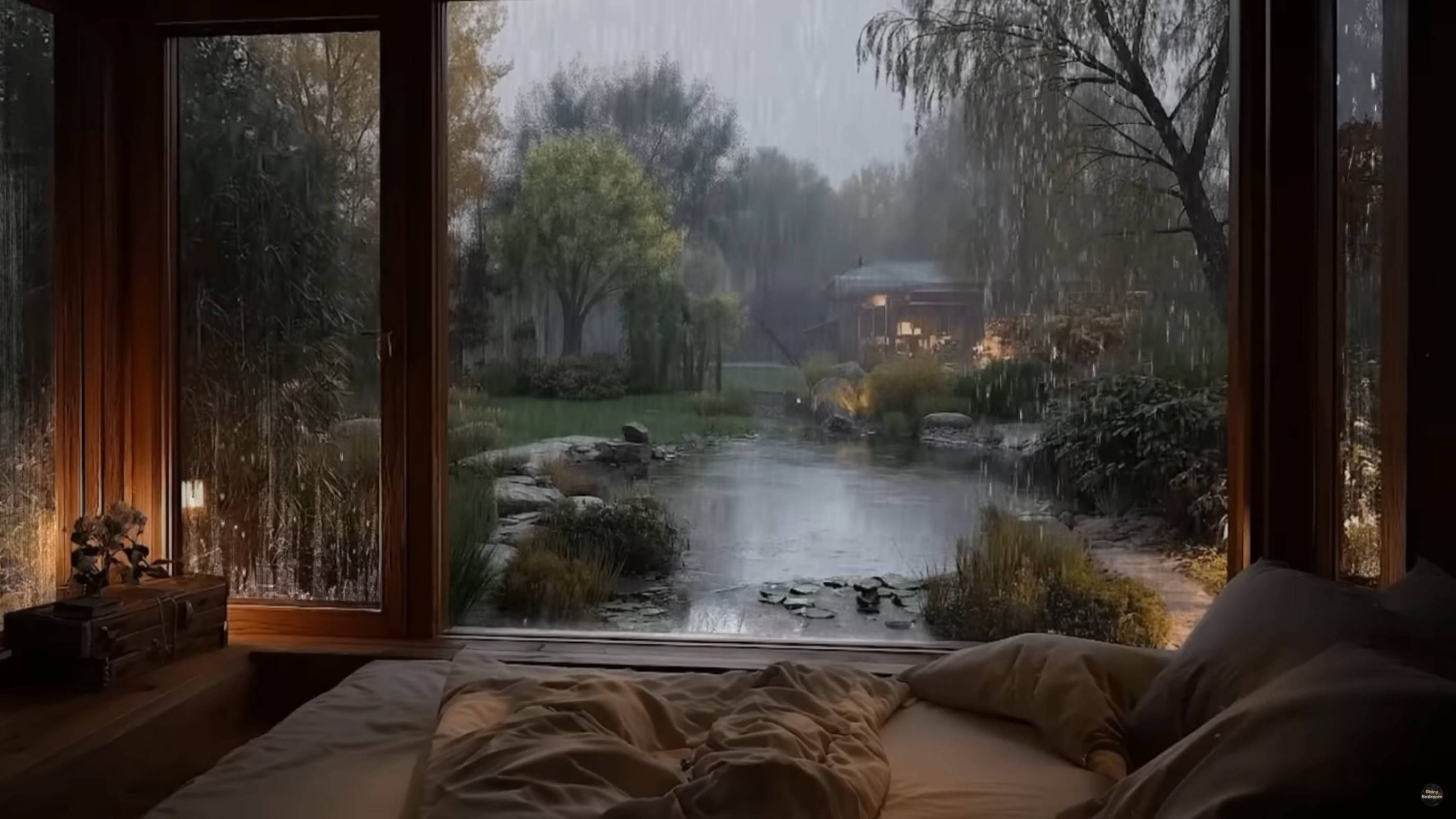 Шум Дождя с Грозой для Сна и Расслабления | Релакс Атмосфера смотреть онлайн