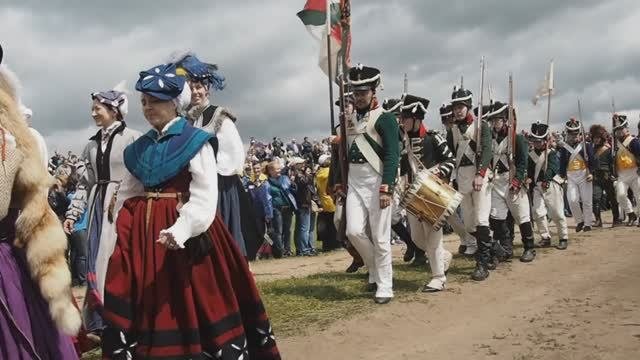 Парад участников (Исторический фестиваль "Сибирский огонь" - 2019).