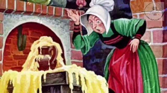 Сказка СЛАДКАЯ КАША  Братья Гримм школьная литература для учеников 5 КЛАССА