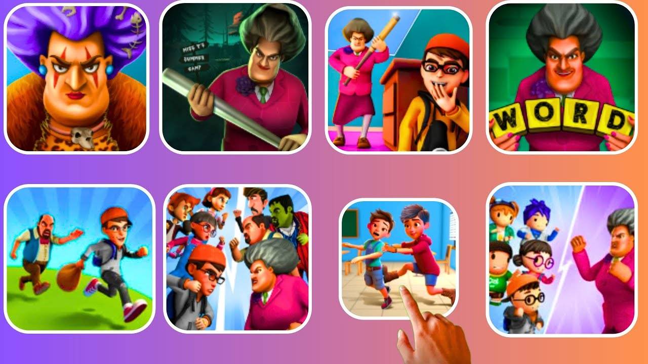 Prank Chaos Teacher Trouble, Scary Teacher: Word Game смотреть онлайн