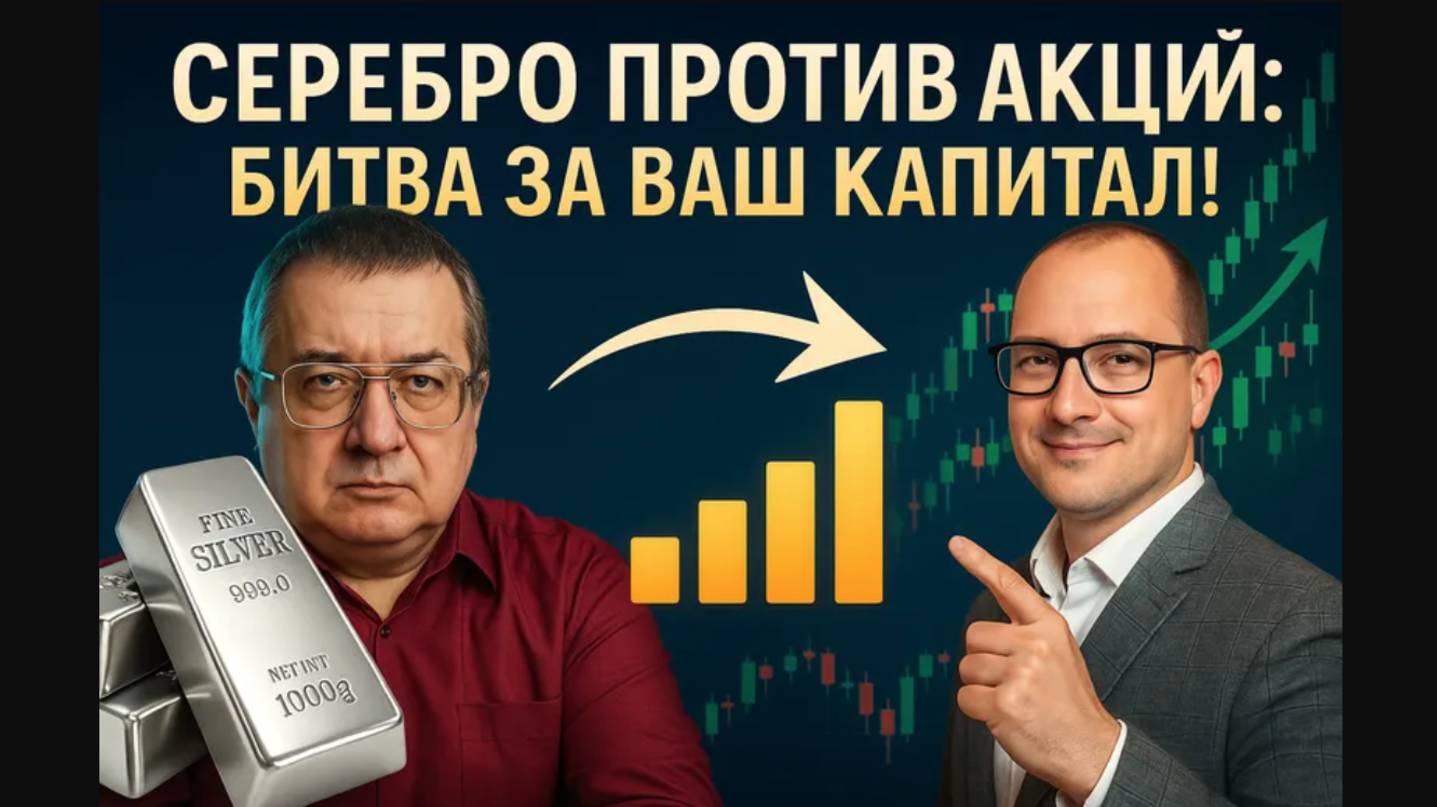 Артем Тузов: Серебро против акций: Битва за ваш капитал!