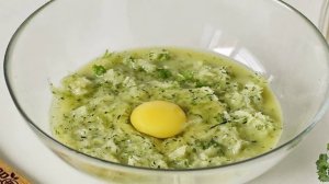 Кабачковые оладьи на дрожжах