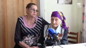 Труженица тыла Мария Лысенко отметила свой 100-летний юбилей