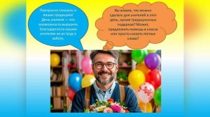 День учителя Поздравление Открытка Видео