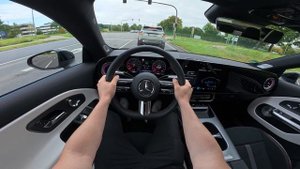 Новый Mercedes CLA 2025 POV TEST DRIVE