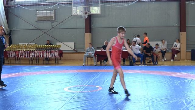 Греко-римская борьба. Вес 41 кг. за 3 место Поляков Егор (Новокубанск)-Петряков Владислав(Геленджик)