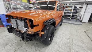 Tank 300 / Полная оклейка кузова. Броня лобового стекла.