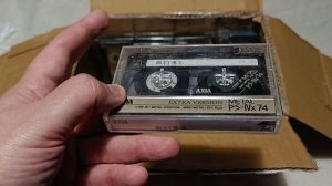 Небольшая посылочка с кассетами 2-го типа из Японии