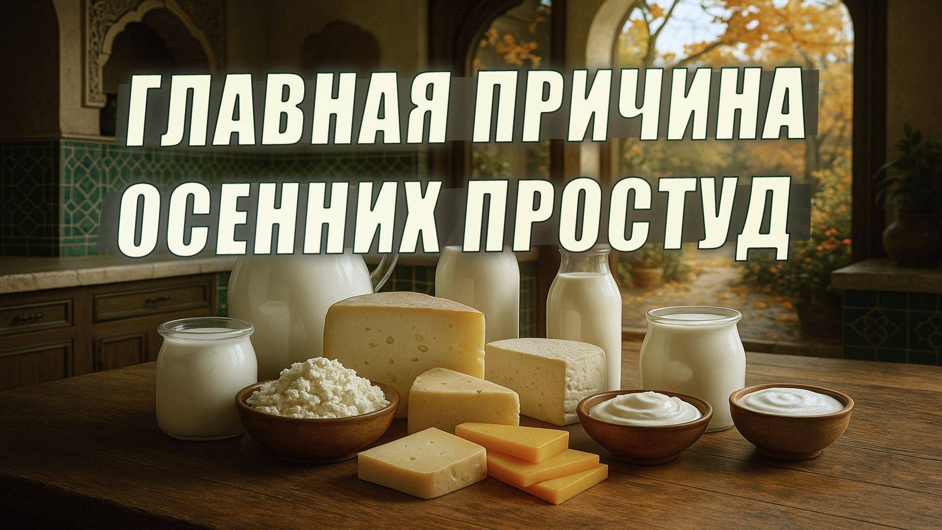 Почему молочка осенью = болезни? Современный взгляд + Чарака Самхита и Вагбхата