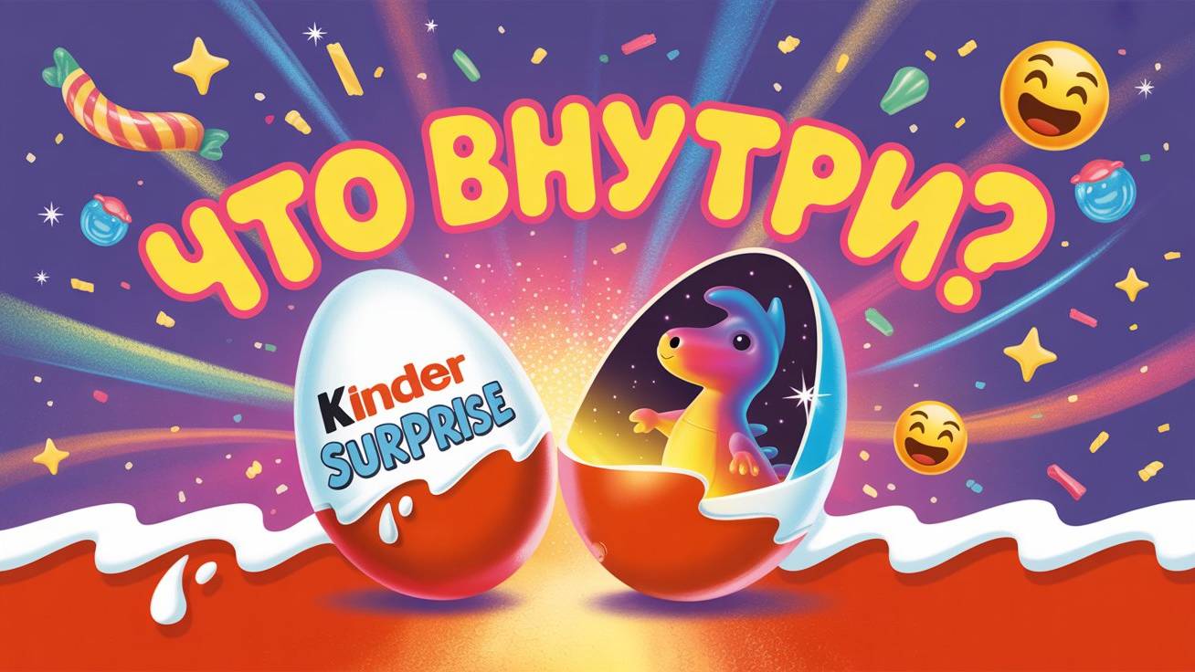 🎉 Большая РАСПАКОВКА Kinder! Игрушки для детей 2025 🧸 смотреть онлайн