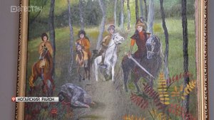 В Терекли-Мектеб открылась выставка художницы Мукминат Отевалиевой