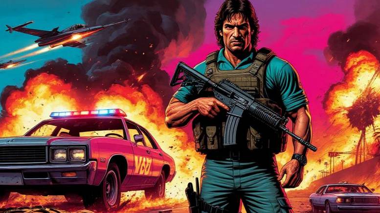 Мой мод - суперпулемёт GTA Vice City Nextgen Edition 96