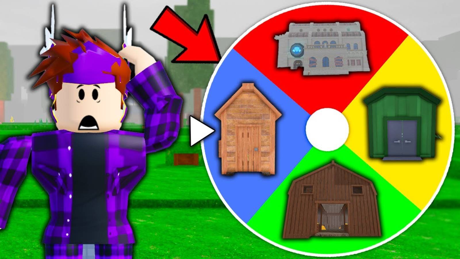 КОЛЕСО ФОРТУНЫ СЛУЧАЙНО ОПРЕДЕЛЯЕТ ЗА МЕНЯ в 99 ночей в лесу Роблокс