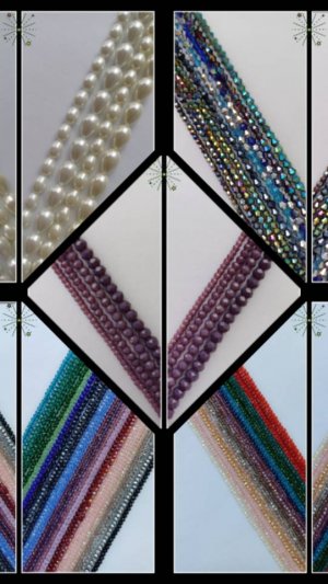 Бусины под жемчуг, стеклянные бусины  https://t.me/accessories_Zhanna_2